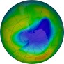 Antarctic Ozone 2016-10-24